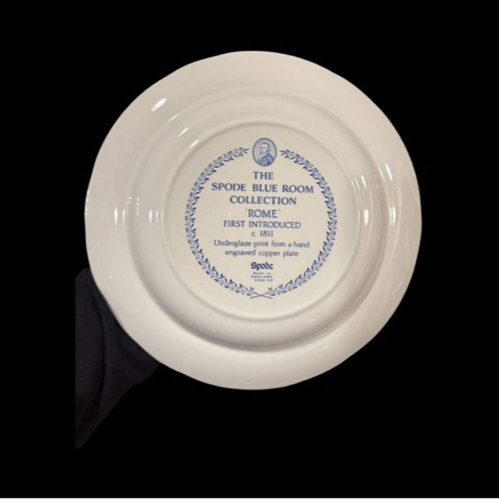 Spode Made in England Blue Room Collection ROME Dinner plate - Picture 2 of 6